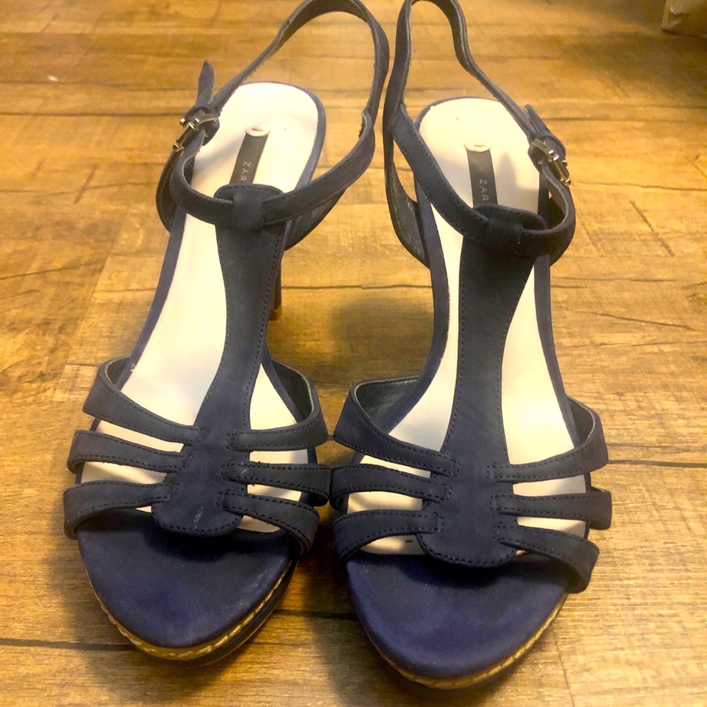 Zara Women’s Summer Strappy Heels size 39.